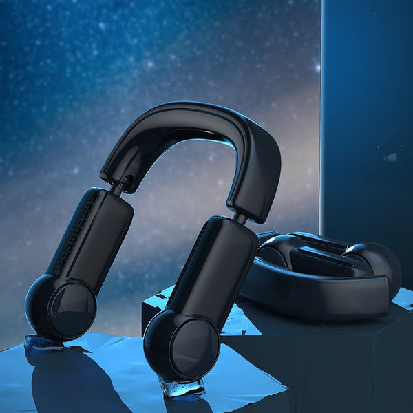 Portable Neck Cooling Fan – Hands-Free Rechargeable Air Cooler